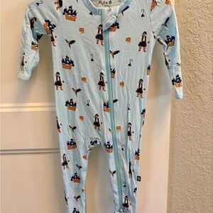 Kyte Baby Zippered Footie in Pirate 3-6M